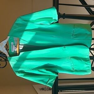 Vintage Galinda Wang Short Sleeve Silk Jacket